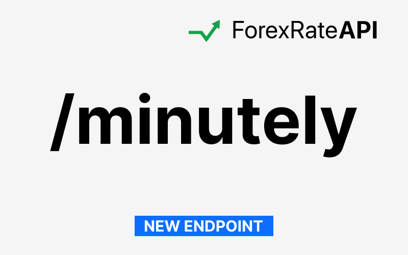 Announcing the new /minutely API Endpoint